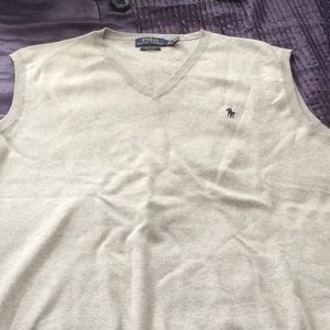 Polo vest sweater